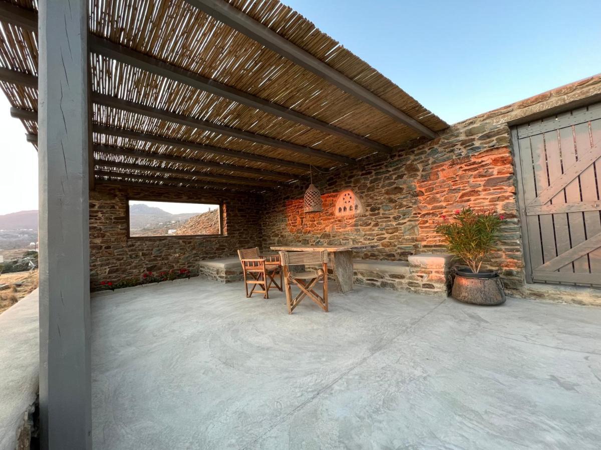 Villa Aerino Seaside Agios Romanos Esterno foto