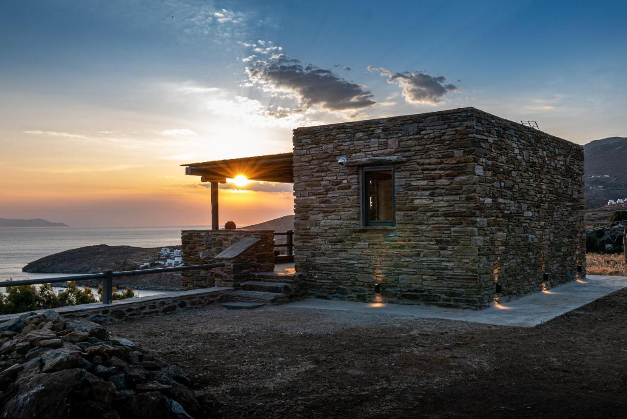 Villa Aerino Seaside Agios Romanos Esterno foto
