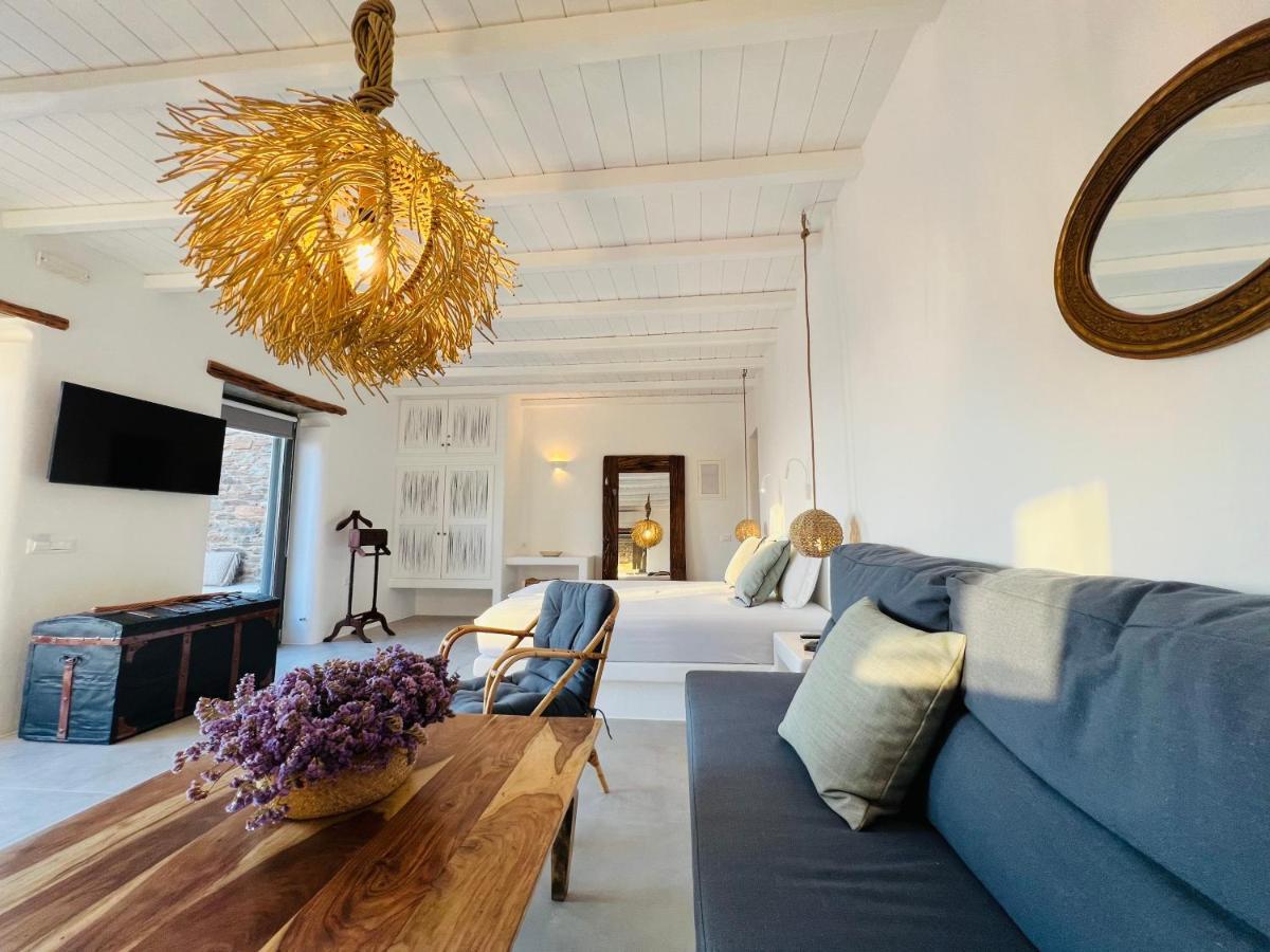 Villa Aerino Seaside Agios Romanos Esterno foto