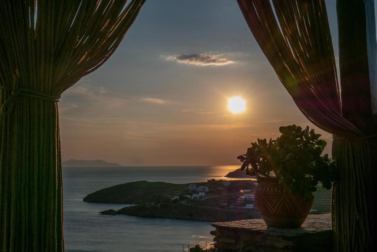 Villa Aerino Seaside Agios Romanos Esterno foto