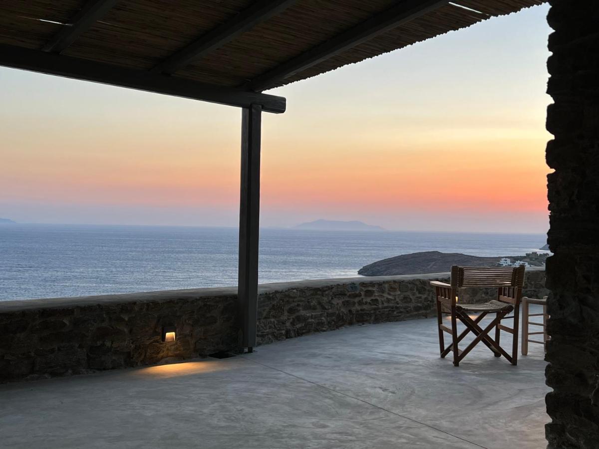 Villa Aerino Seaside Agios Romanos Esterno foto