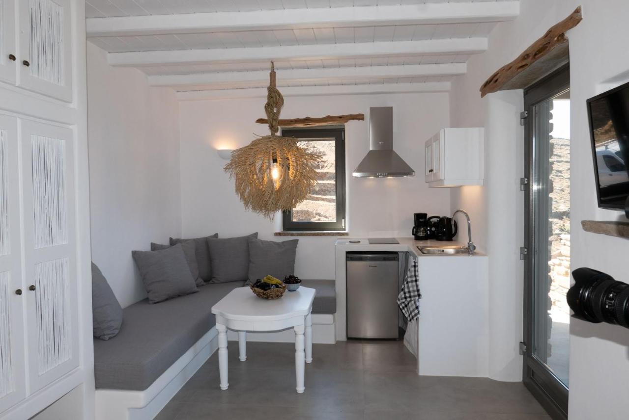 Villa Aerino Seaside Agios Romanos Esterno foto
