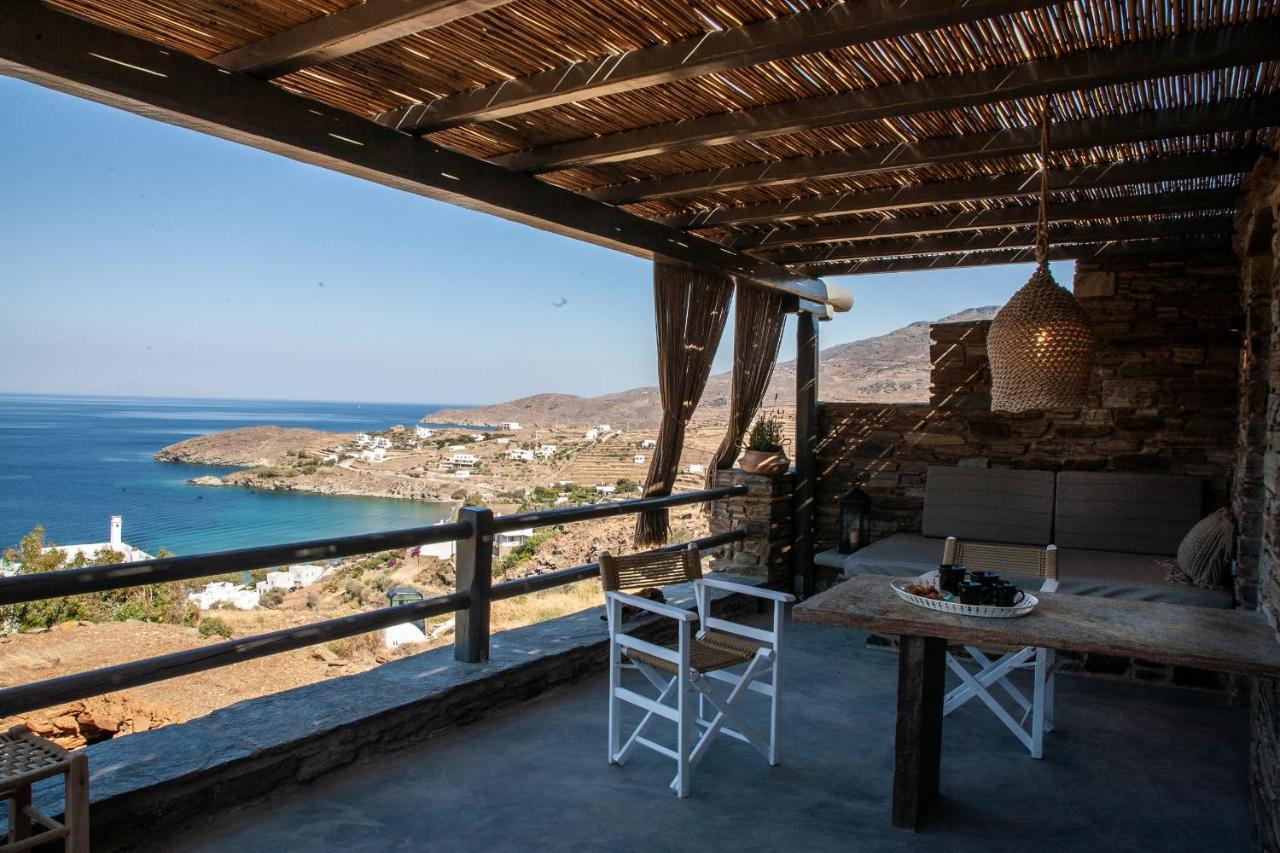 Villa Aerino Seaside Agios Romanos Esterno foto