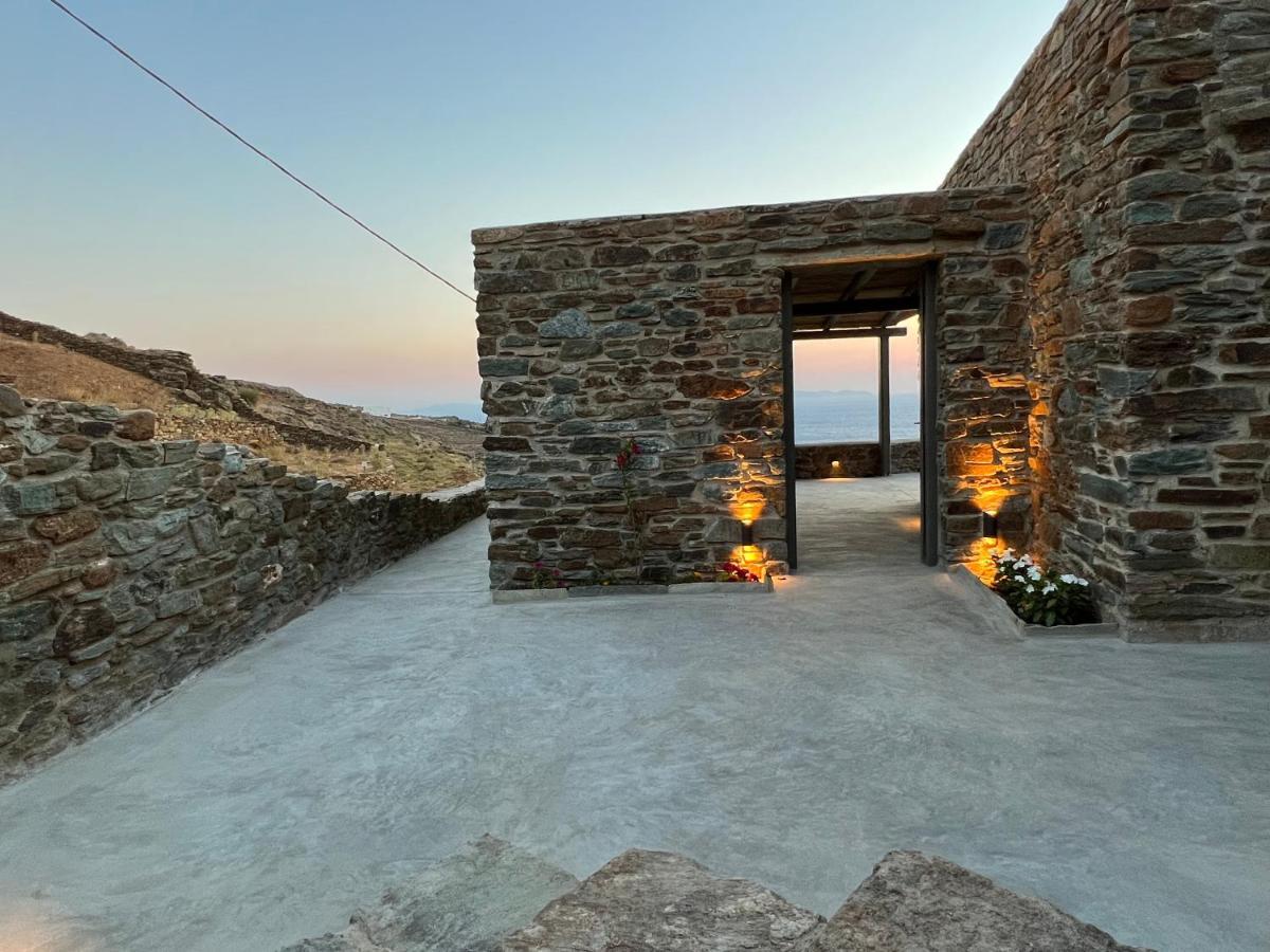 Villa Aerino Seaside Agios Romanos Esterno foto