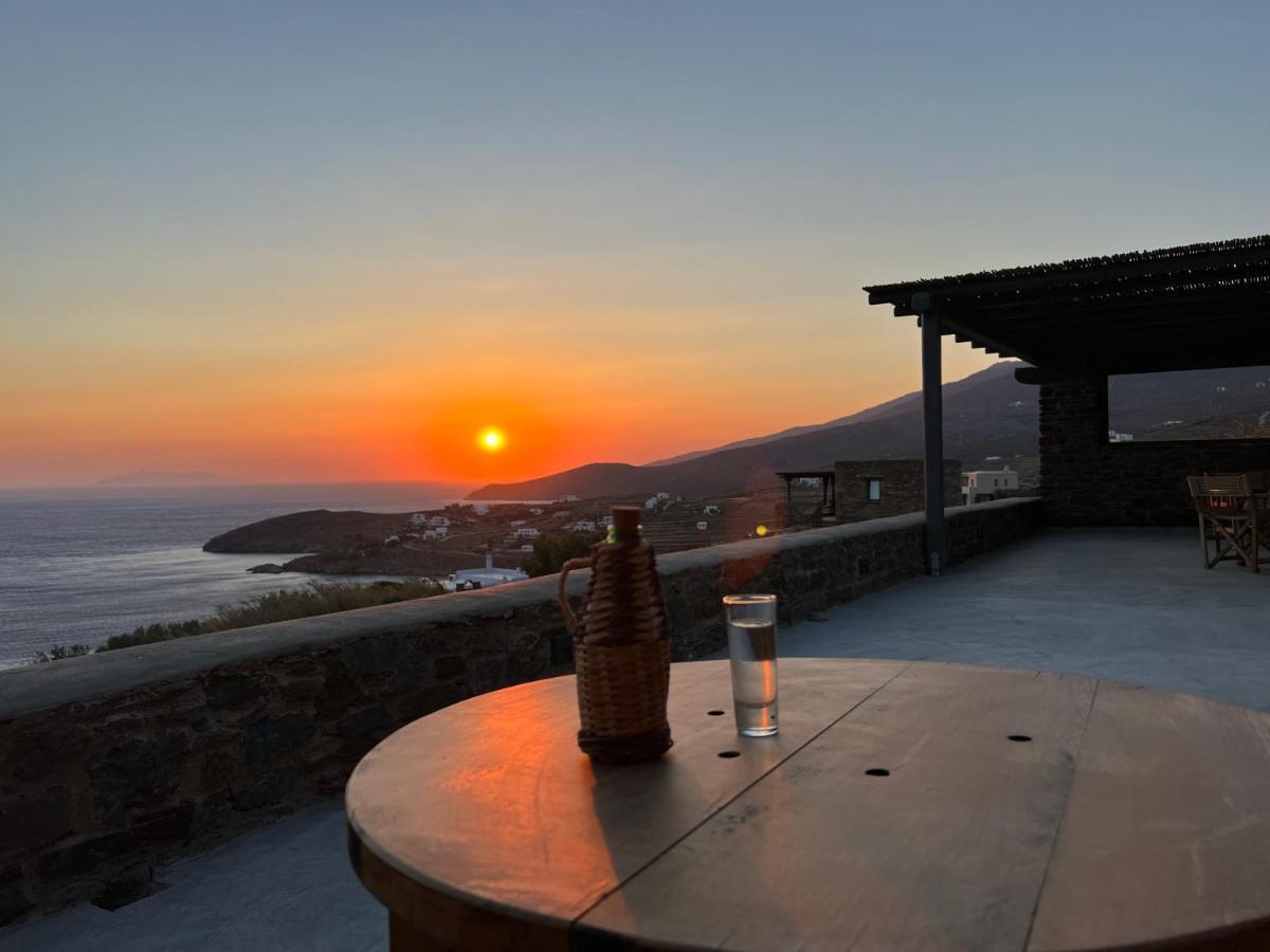 Villa Aerino Seaside Agios Romanos Esterno foto