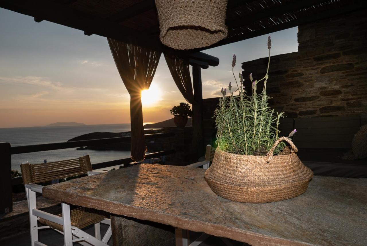 Villa Aerino Seaside Agios Romanos Esterno foto