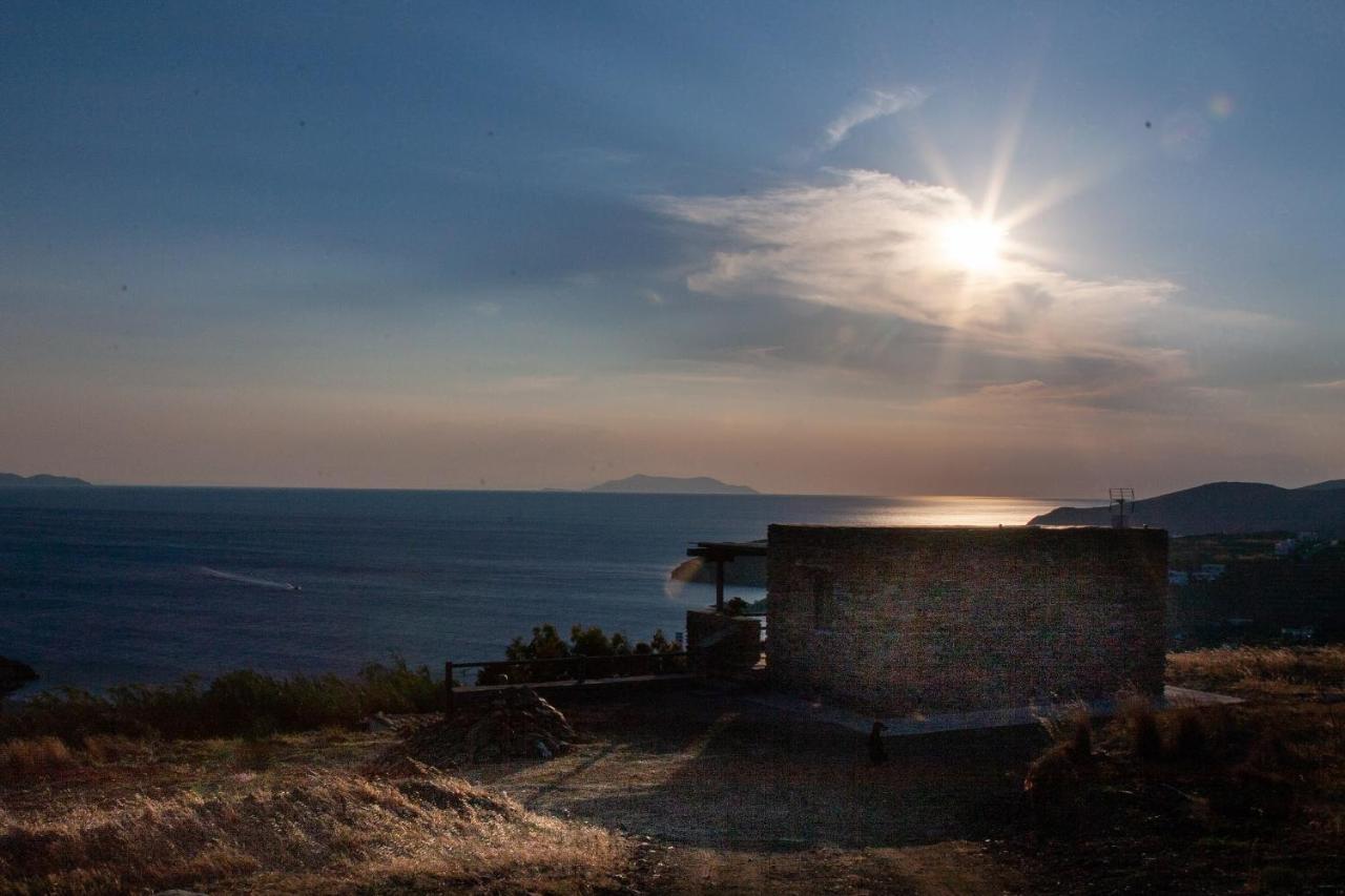 Villa Aerino Seaside Agios Romanos Esterno foto