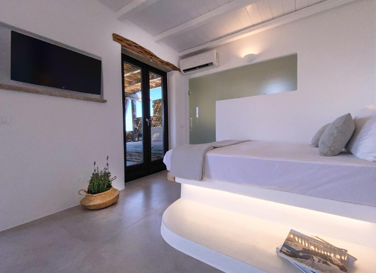 Villa Aerino Seaside Agios Romanos Esterno foto