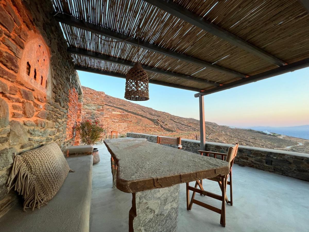 Villa Aerino Seaside Agios Romanos Esterno foto