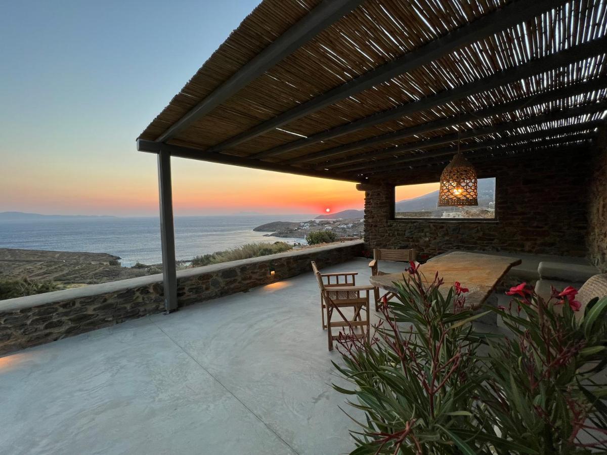 Villa Aerino Seaside Agios Romanos Esterno foto