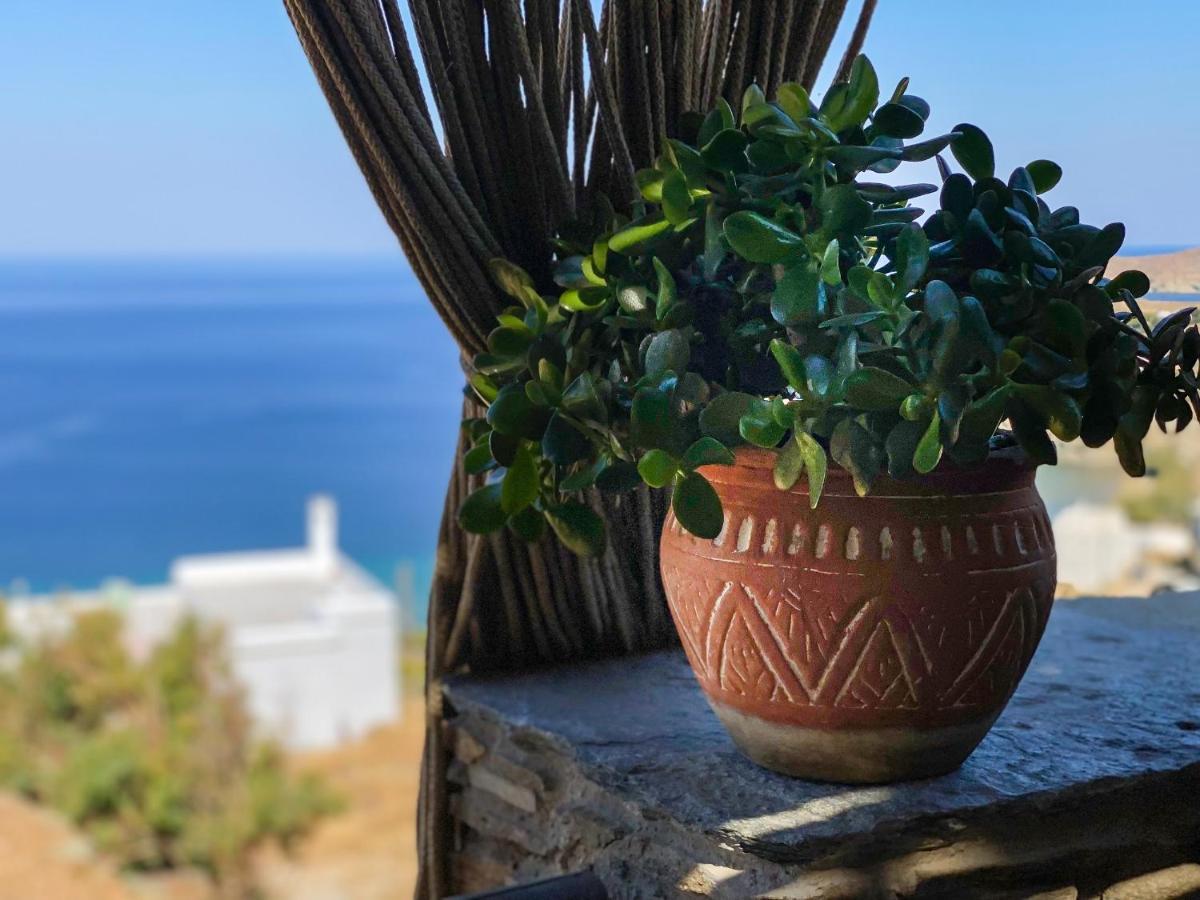Villa Aerino Seaside Agios Romanos Esterno foto