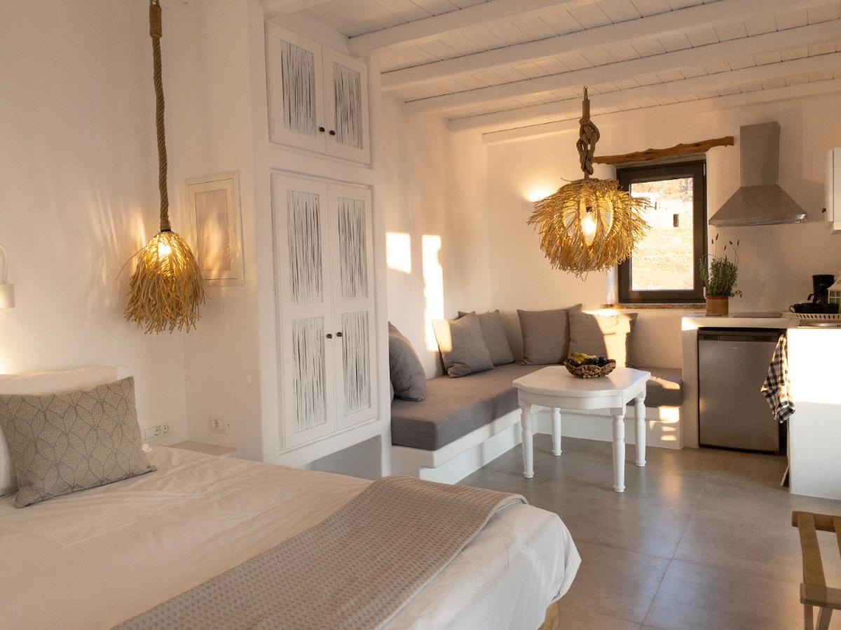 Villa Aerino Seaside Agios Romanos Esterno foto