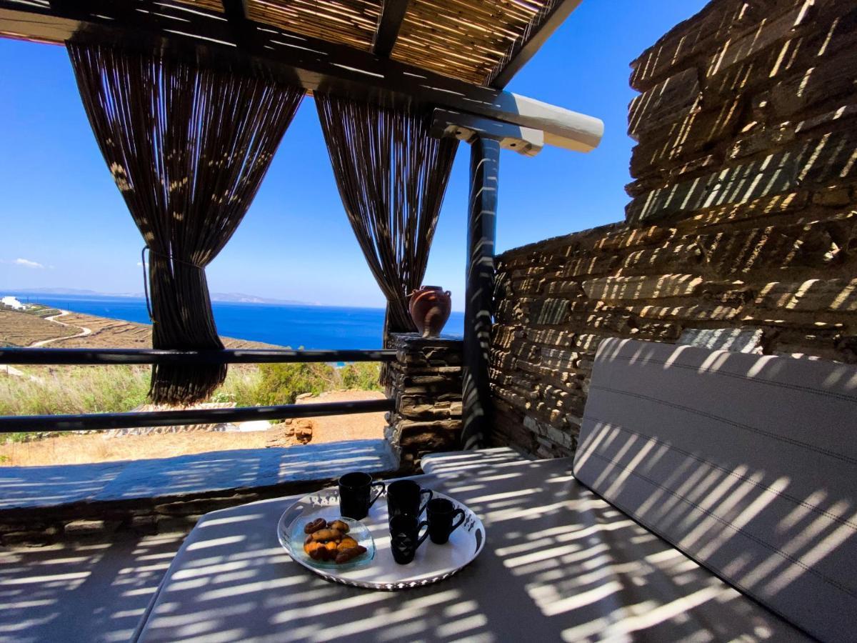 Villa Aerino Seaside Agios Romanos Esterno foto