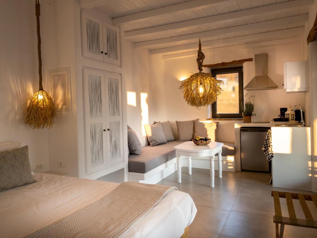 Villa Aerino Seaside Agios Romanos Esterno foto