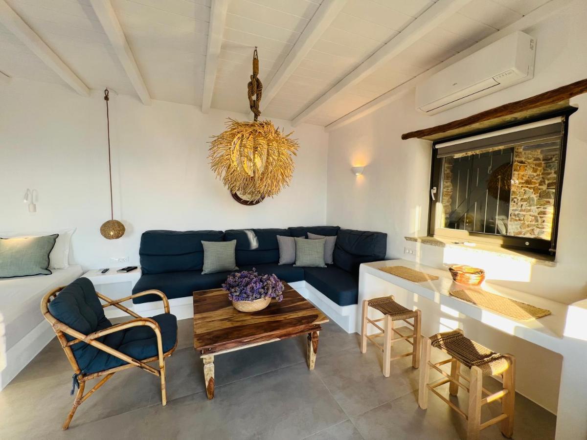 Villa Aerino Seaside Agios Romanos Esterno foto