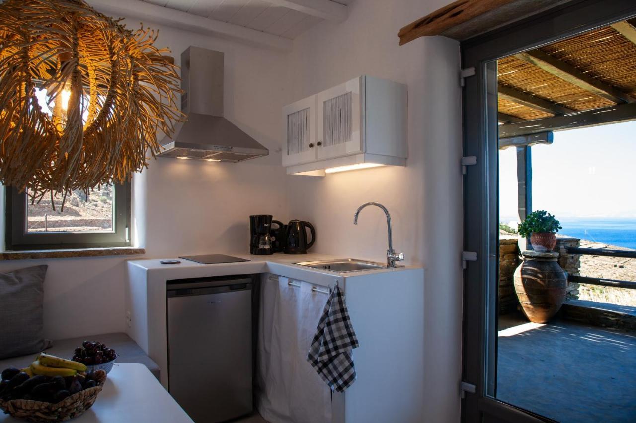 Villa Aerino Seaside Agios Romanos Esterno foto