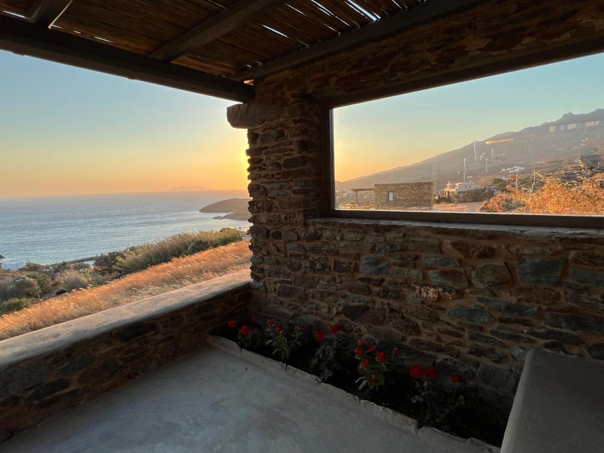 Villa Aerino Seaside Agios Romanos Esterno foto