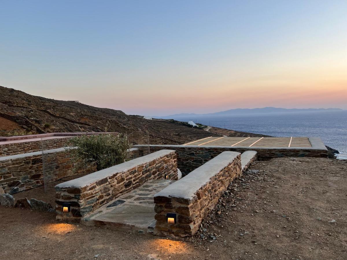 Villa Aerino Seaside Agios Romanos Esterno foto
