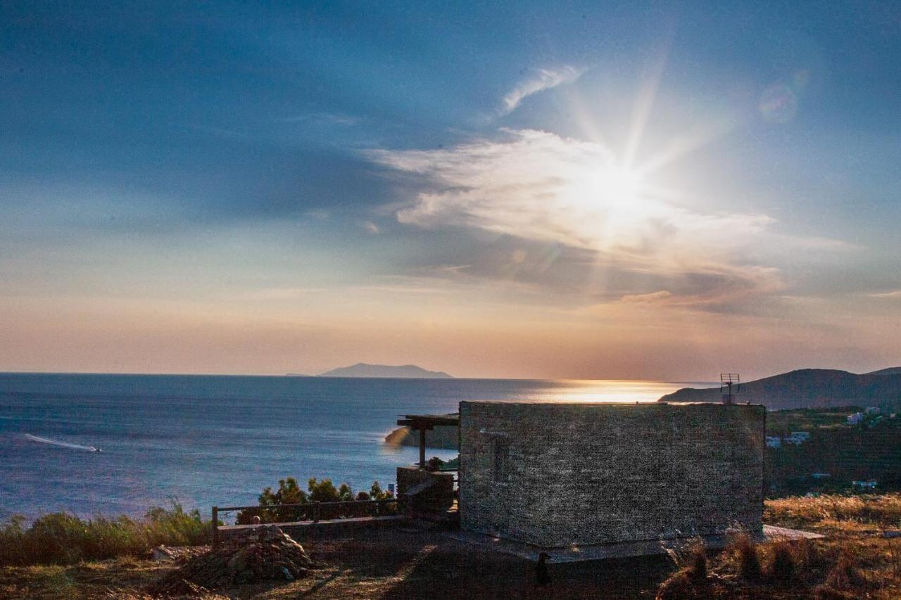 Villa Aerino Seaside Agios Romanos Esterno foto