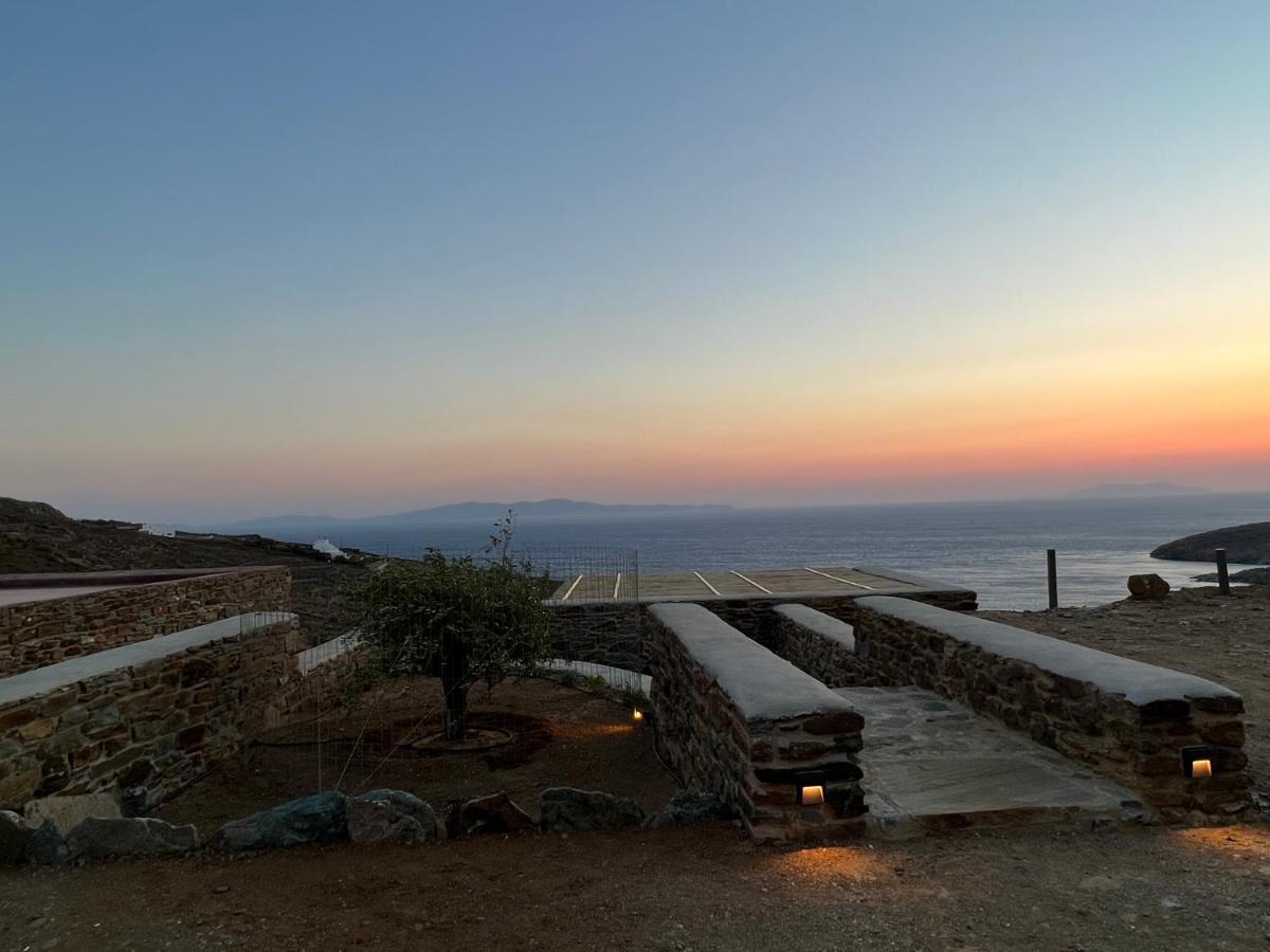 Villa Aerino Seaside Agios Romanos Esterno foto